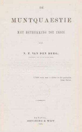 De muntquaestie met betrekking tot Indie