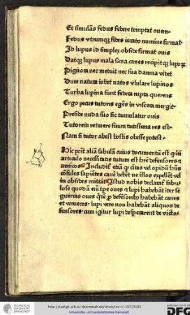 Hic ponit aliam fabulam cuius documentum est quod in articulo necessitatis tutum est habere defensores et amicos.