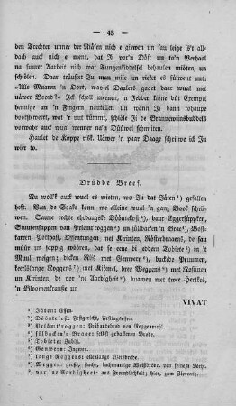 Drüdde Breef.