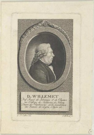 Bildnis des D. Willemet