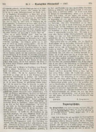 270-277 Dogmengeschichte