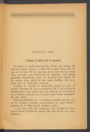Capítulo XVII - Sobre el árbol de la muerte