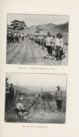 Ammunition inspection before the fight. The outpost at Motienling
