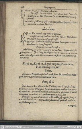 Aeque ac, Aeque ut, Aeque turpiter, Perinde ac, Non soeus quam, [et]c.