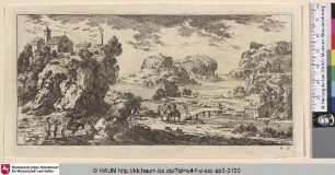 [Ein Kloster auf einem Fels; A Monastry on a rock]