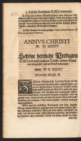 Annus Christi. M. D. XXXV.