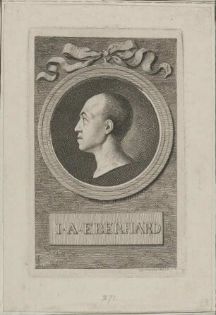 Bildnis des Johann August Eberhard