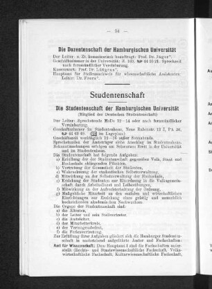Studentenschaft