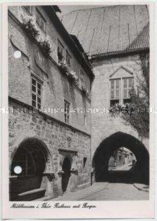 Mühlhausen in Thüringen, Rathausbogen