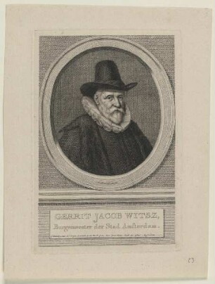 Bildnis des Gerrit Jacob Witsz