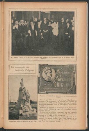 En memoria del teniente Origone
