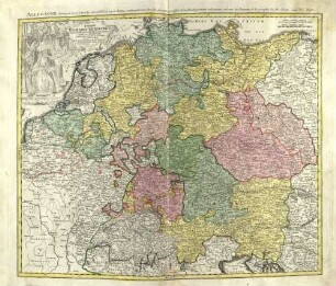 Imperii Romano-Germanici in Suos status et Circulos Divisi Tabula Generalis in UsusIuvenatis erudiendie accommodata [Atlas Germaniae specialis (Atlas Maior II), 1753]