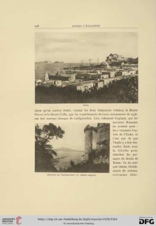 Baie & Environs de Castellammare. Le château angevin