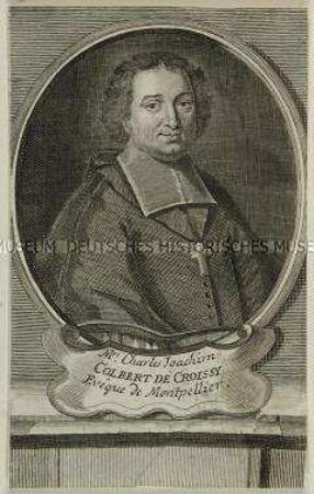 Porträt des Bischofs von Montpellier, Charles-Joachim Colbert de Croissy
