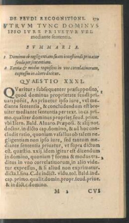 Quaestio XXXI. - Quaestio XL.