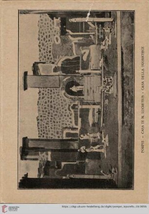 Pompei - Casa di M. Lucretius - Casa della Suonatrice