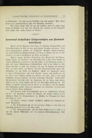 Konveniat katholischer Religionslehrer aus Nordwestdeutschland