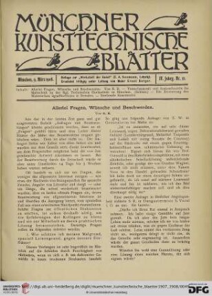 4: Allerlei Fragen, Wünsche und Beschwerden