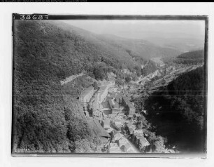 Ruhla (b. Eisenach), Fabrik zw. Ruhla und Thal