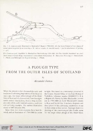 A plough type from the Outer Isles of Scotland