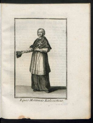 LXII. Ein geistlicher Ritter von Malta.