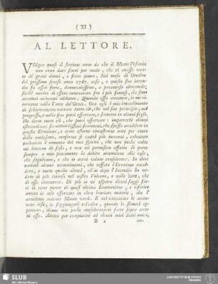 Al Lettore