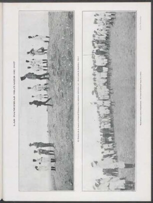 [Fotografía de] Las maniobras militares de 1907