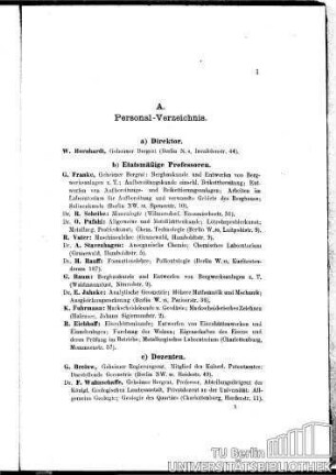 b) Etatsmäßige Professoren
