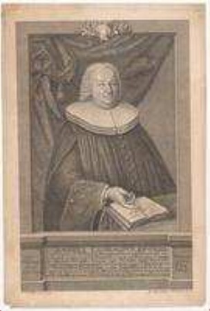 Johann Conrad Spörl, Antistes bei St. Sebald; geb. 3. Januar 1701; gest. 24. Mai 1773