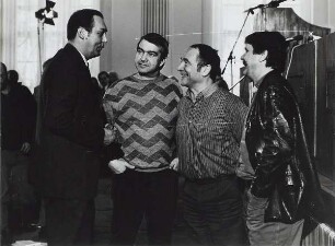 Heinz Senkbeil, Lutz-Rüdiger Schöning, Walter Flegel und Lothar Günther