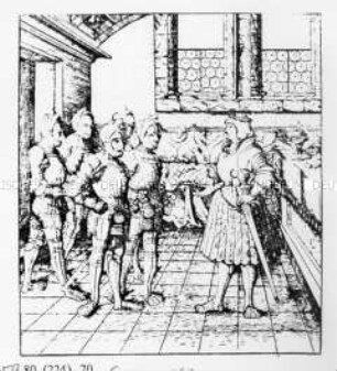 Wie der junge Weißkunig das lombardische Italienisch lernte (Nr. 59 aus Weißkunig)