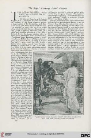 2: The Royal Academy: Presidential address to the students
