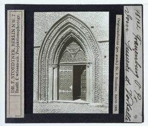 Frauenburg, Kathedrale Mariä Himmelfahrt und St. Andreas (Dom) : Portal