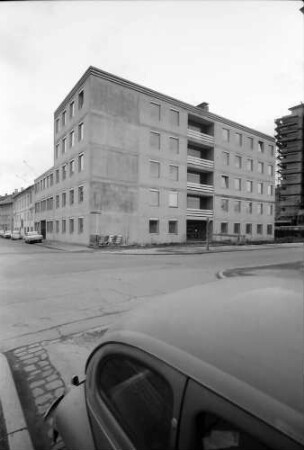 Freiburg: Uni Neubau, Institut: Forschungsgruppe für Präventive Medizin, Außenansicht, Albertstraße