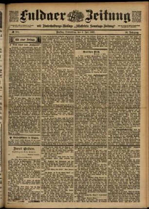 Ausgabe vom Donnerstag, den 06. Juli 1899.
