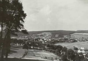 Olbernhau, Stadtansicht : Olbernhau. Stadtteilansicht Rungstock