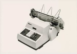 Magnetschriftdrucker "Olympia CMC 7" der Olympia-Werke