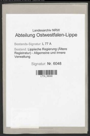 Revision der Apotheke zu Schwalenberg