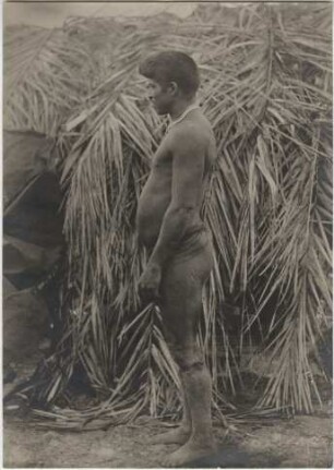 Paressi-Kabishi Mann, bei Kalugare, Quellgebiet des Jauru