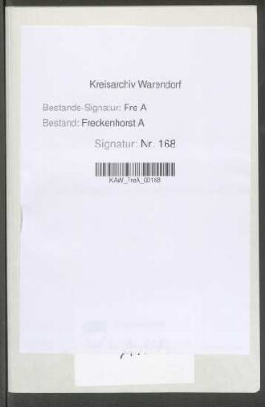Rechnungsbelege Kirchspiel Ostenfelde