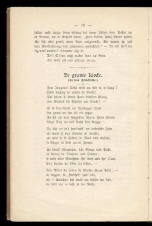 De graute Klocke