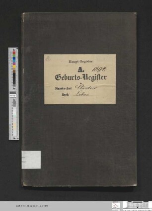 Geburtsregister Kliestow 1894