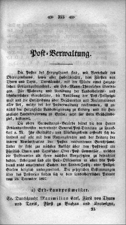 Postverwaltung