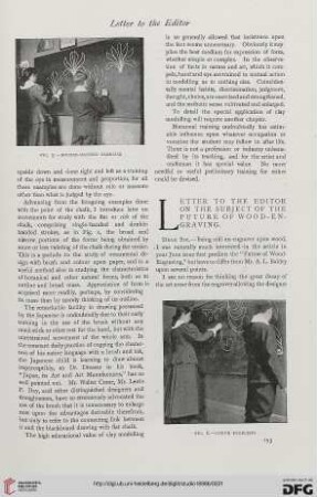 14: Letter to the editor on the subject of the future of wood-engraving
