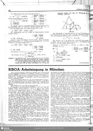 BIBAO-Arbeitstagung in München