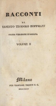 [22]: Racconti di Ernesto Teodoro Hoffmann