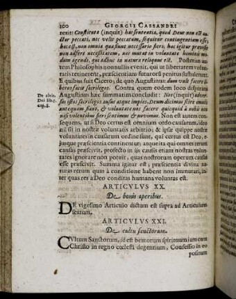 Articulus XXI. - Articulus XXII.