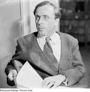 Porträt des Kapellmeisters Dr. Karl Schubert