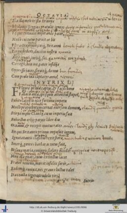 Seneca, Octavia