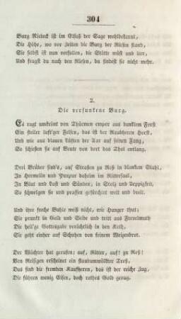 2. Die versunkene Burg